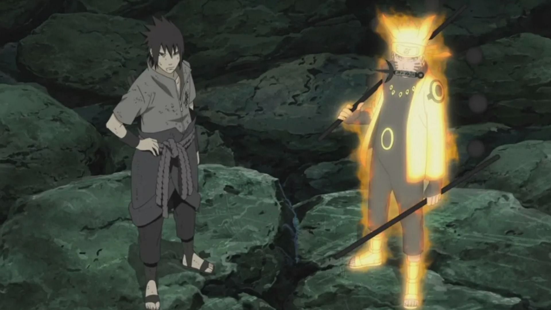 Sasuke and Naruto (Image via Pierrot)